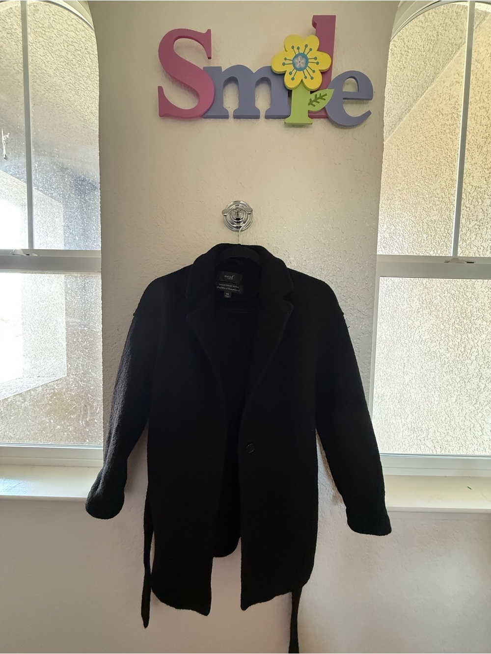 100% Italian Boiled Wool sourced by Manifattura Di Carmignano J. Crew Daphne XS